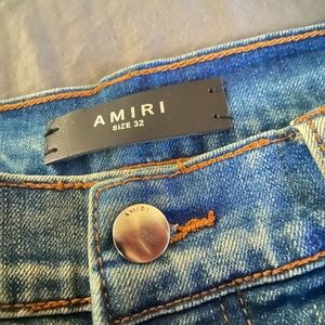 Amiri Jeans - Varsity Logo “22” - Designer Brand Jeans